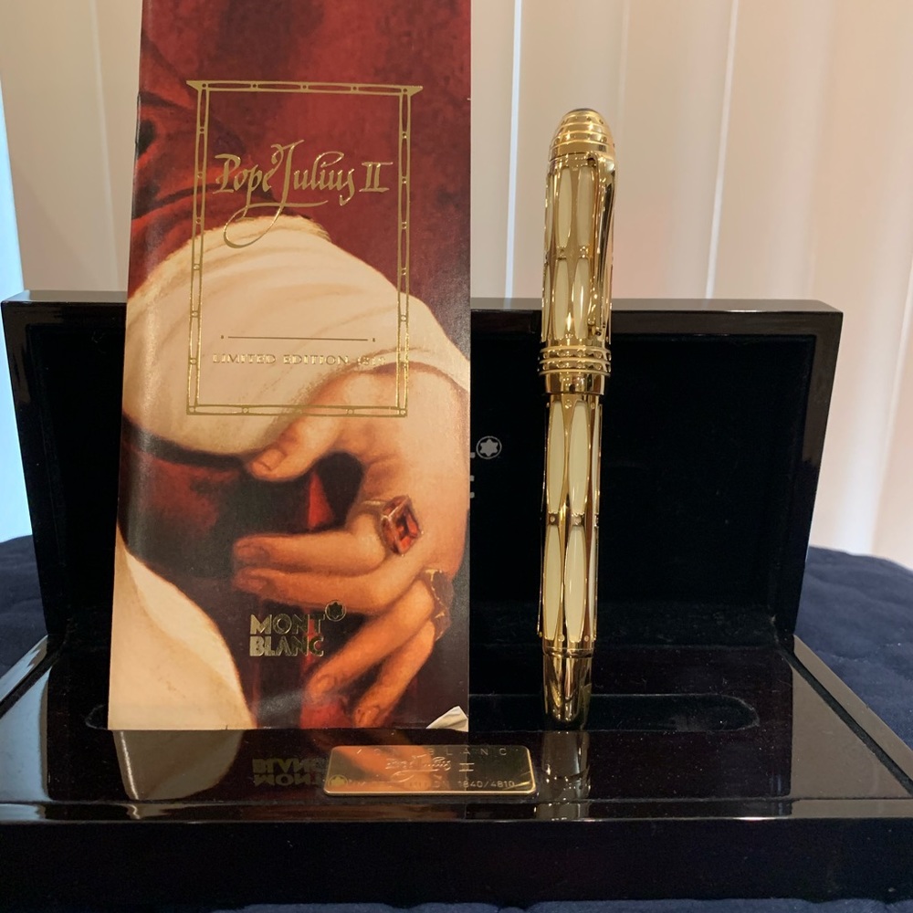 Pope Julius 11 by Mont Blanc/Limited Edition # 1840/4810